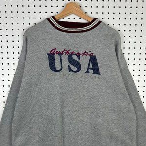 Authentic USA Gray Sweatshirt
